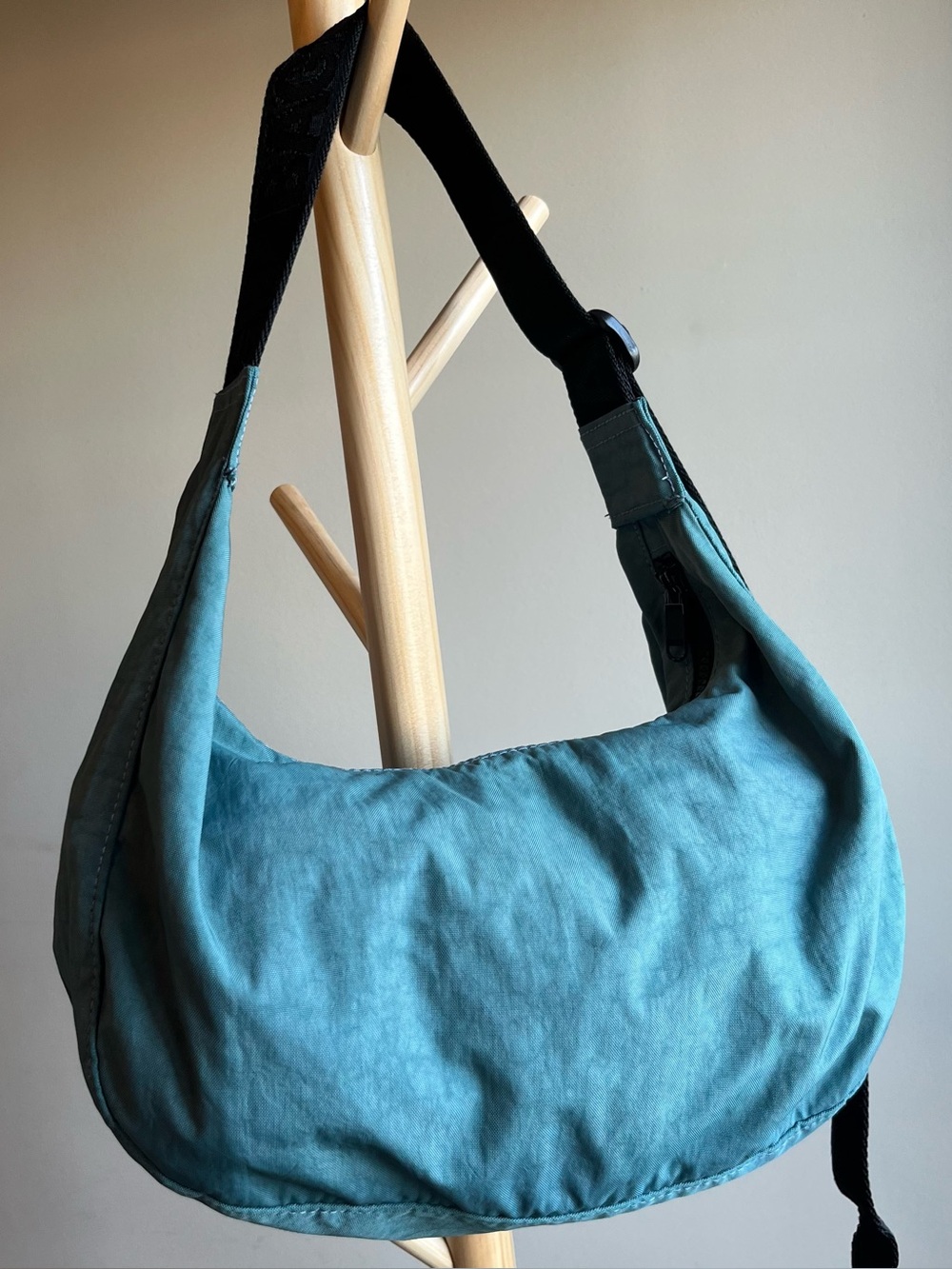 BAGGU Medium Sea Green Crescent